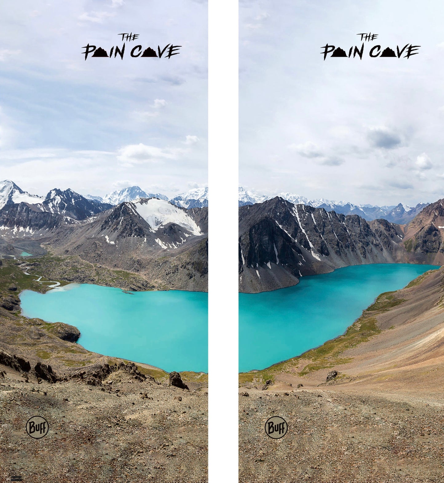 'The Pain Cave' Mountain Buff Original EcoStretch Multifunctional Snood