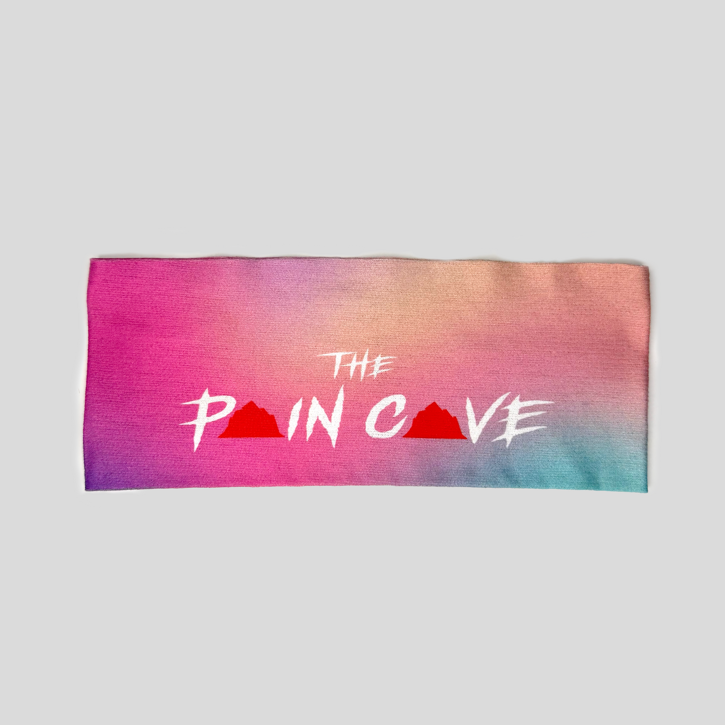'The Pain Cave' Coolnet UV Wide Headband (Multicoloured)