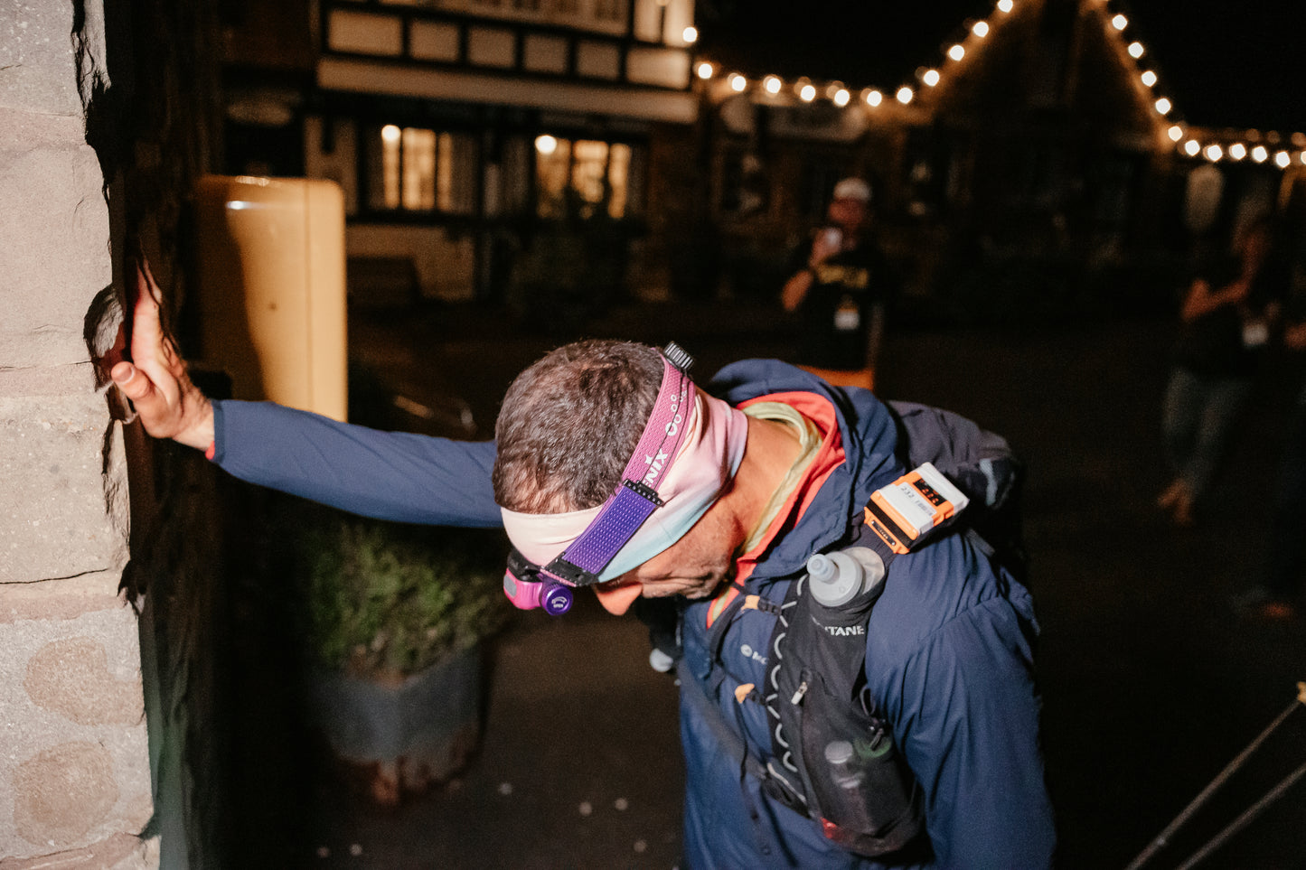 'The Pain Cave' Coolnet UV Wide Headband (Multicoloured)