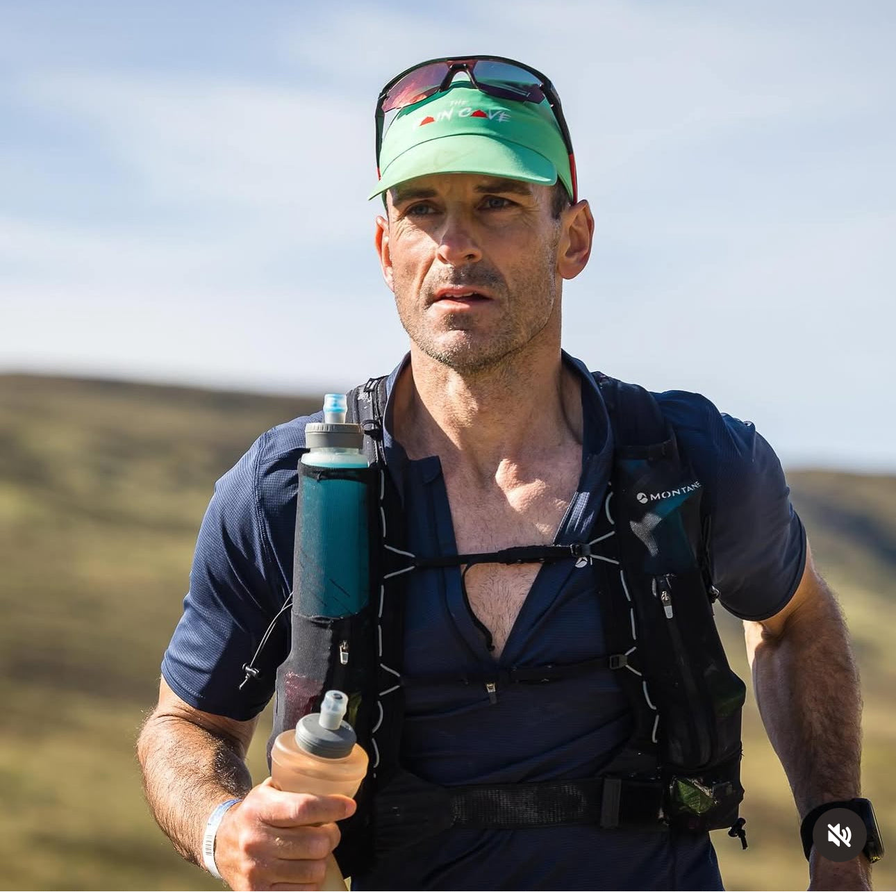 'The Pain Cave' Pack Speed Cap (Green)